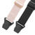 Undergarment Suspenders - Airport Friendly Clip - Pink and Black Front View