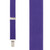 Suspenders in Purple - Front View