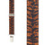 Tiger Print Suspenders For Kids Front View