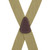 Rear View - 1.5 Inch Wide Clip Suspenders - TAN