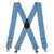 Classic Suspenders - Full View - Denim