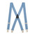 Full View - DENIM 1.5 Inch Wide Construction Clip Suspenders