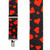 Hearts Suspenders - Front View