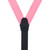 Grosgrain Clip Suspenders - Pink Rear View