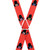 Minnie Mouse Suspenders - Rear View