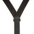 Black Jacquard Suspenders - Rear View