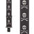 Skull & Crossbones Suspenders - Front View