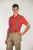Beige Plaid Suspenders - 1.5 Inch Wide Clip