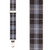 Plaid Suspenders in Grey - Front View