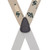 Grosgrain Clip Suspenders - Golfer Rear View