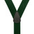 1.5 Inch Wide Suspenders in Hunter - Rear View