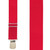Heavy Duty Non-Stretch Work Suspenders - RED Pin Clips