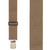 Tan Work Suspenders - Front View