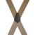 Tan Work Suspenders - Rear View