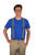 Model wearing suspenders