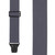 BuzzNot Suspenders in Grey - Front View