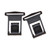 Reflective Safety Suspenders - 2 Inch Wide Belt Clip