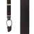 Jacquard New Wave Suspenders in Black - Front View