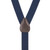 Jacquard New Wave Suspenders in Navy - Rear View