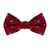 Snowflakes on Red Bow Tie