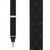 Olive Jacquard Woven Diamond Suspenders - Front View