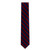 Red & Navy Striped Necktie