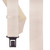 BEIGE Undergarment Suspenders - Perry SIDE Belt Clip - Front View