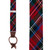 Button Suspenders in Royal Stewart - Front View