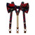 Bow Tie & Suspenders Set in Royal Stewart - Button