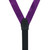 1.5-Inch Wide Silk Suspenders in Purple - Rear View