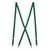 Hunter Green X-Back Suspenders - 3/4" Width, 42" Length