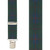 Hunter Plaid X-Back Suspenders - 1 1/2" Width, 48" Length