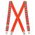 Christmas Tree X-Back Suspenders - 1 1/2" Width, 48" Length