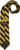 Gold Black Woven Narrow-Striped Tie