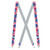 Glory X-Back Suspenders – 1" Width, 42" Length