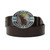 Wolf's Call Belt Buckle - Black/Brown