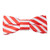 Baby Boys' Candy Cane Red and White Stripe Pre-Tied Clip-On Bow Tie