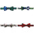 Boys' Royal Tartans Plaid Black Watch Adjustable Pre-Tied Banded Bow Tie - Blue Green