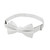 Young Boys' Woven Subtle Mini Squares Pre-Tied Adjustable Banded Bow Tie - Light Gray