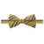 Men's Orson Variegated Diagonal Stripe Pre-Tied Adjustable Banded Bow Tie - Yellow and Burgundy