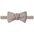 Men's Wool Blend Herringbone Traditional Freestyle Self-Tie Bow Tie - Tan/White
