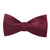 Men's Solid Color Self-Tie Freestyle Bow Tie - Burgundy