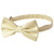 Men's Tone on Tone Corded Pre-Tied Bow Tie - Champagne