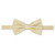 Men's Tone on Tone Corded Pre-Tied Bow Tie - Champagne