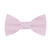 Men's Seersucker Striped Pattern Pre-Tied Clip-On Bow Tie - Pink