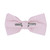 Men's Seersucker Striped Pattern Pre-Tied Clip-On Bow Tie - Pink