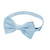 Men's Woven Subtle Mini Squares Adjustable Pre-Tied Banded Bow Tie - Sky Blue