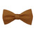 Men's Woven Subtle Mini Squares Freestyle Self-Tie Bow Tie - Vegas Gold