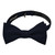 Men's Woven Subtle Mini Squares Freestyle Self-Tie Bow Tie - Navy Blue