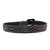 Stitched Concho Top Grain Leather Belt